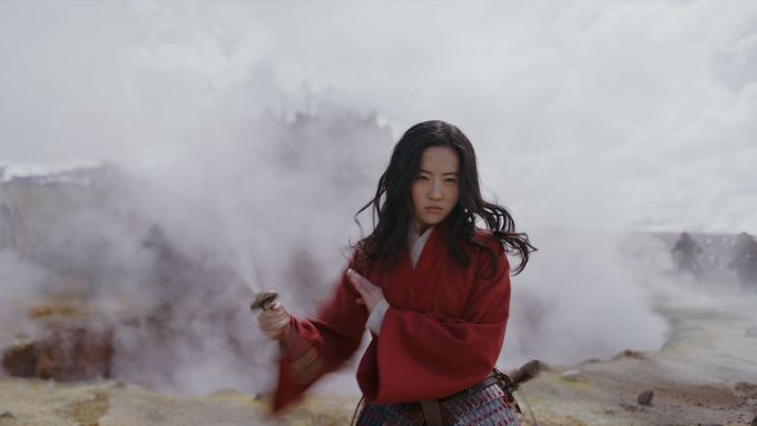 Liou I-fej jako Mulan.