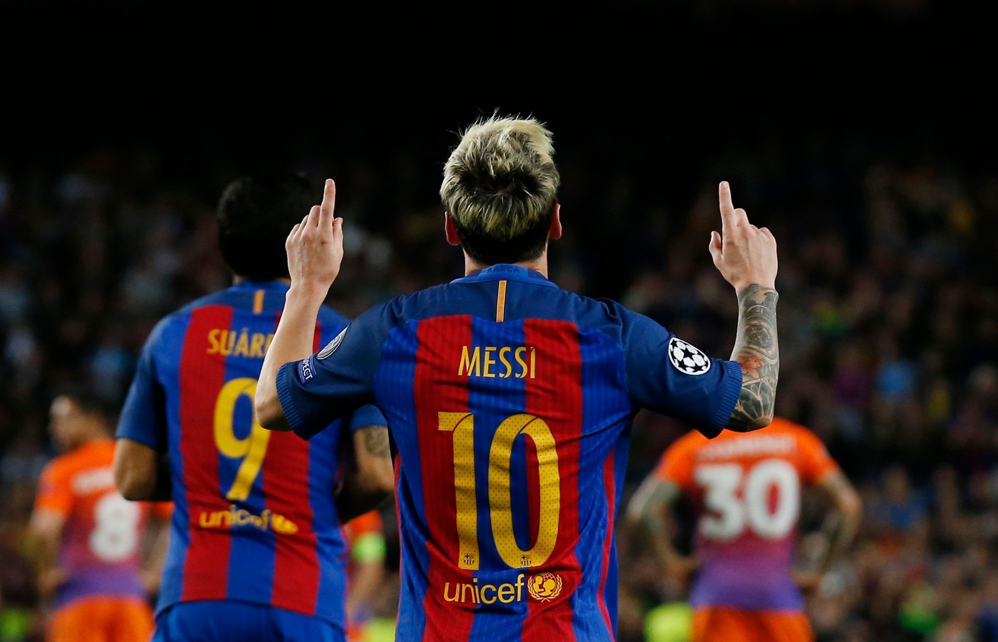 Barcelona vs Manchester City: Lionel Messi