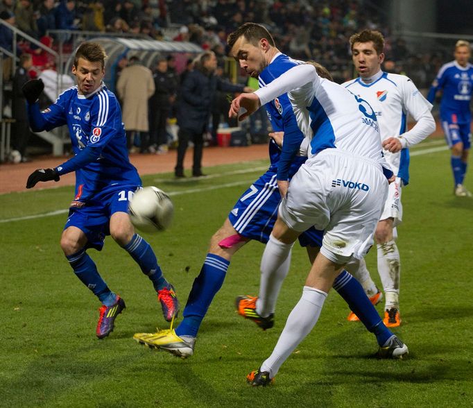 Utkání Gambrinus ligy Olomouc vs. Ostrava (Ordoš)