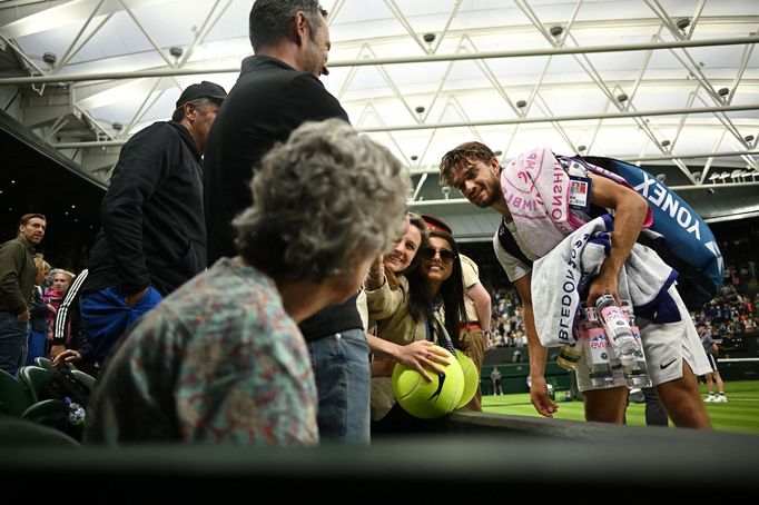 Tomáš Macháč, Wimbledon 2023, 1. kolo