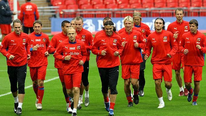 Český trénink ve Wembley