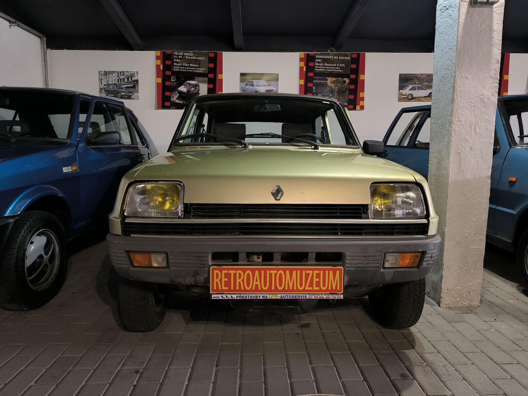 Retro auto muzeum Strnadice