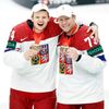 Ondřej Kaše a David Kämpf se zlatou medailí po finále MS 2024 Česko - Švýcarsko