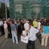 Demonstrace proti odvolání Jiřího Pospíšila
