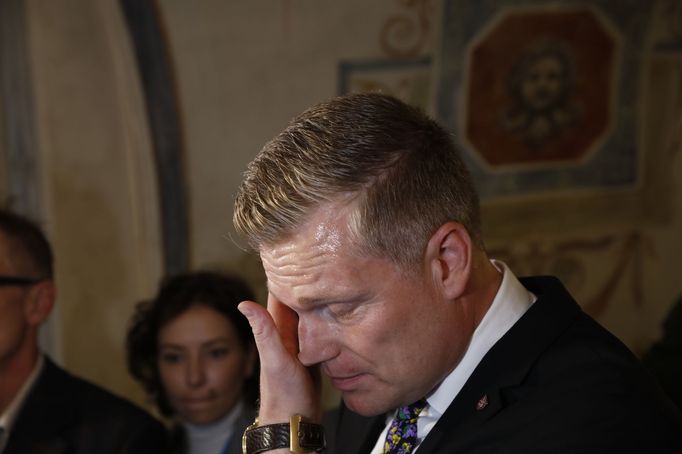 Europoslanec středočeský lídr kandidátky Motoristů sobě Filip Turek