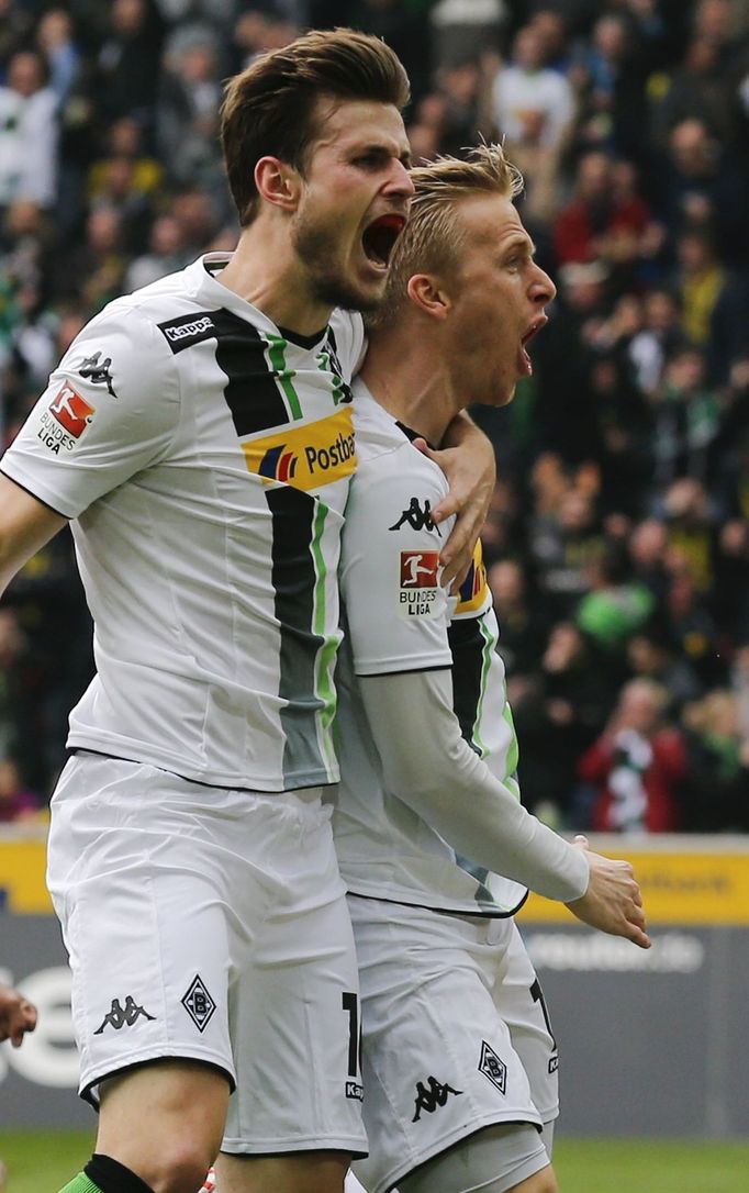 Oscar Wendt a Havard Nordtveit (Borussia Mönchengladbach)