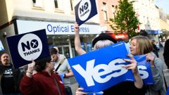 Velká Británie - Skotsko - referendum o nezávislosti