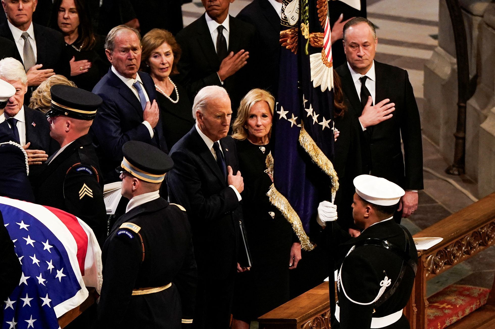 Jimmy Carter, pohřeb, USA