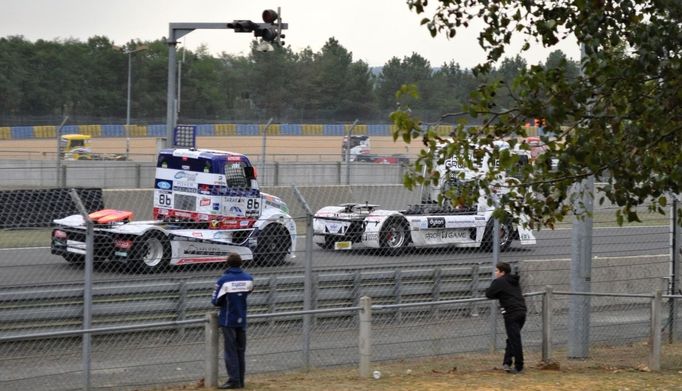 ME tahačů 2016, Le Mans - Jiří Forman, Buggyra; František Vojtíšek, MAN