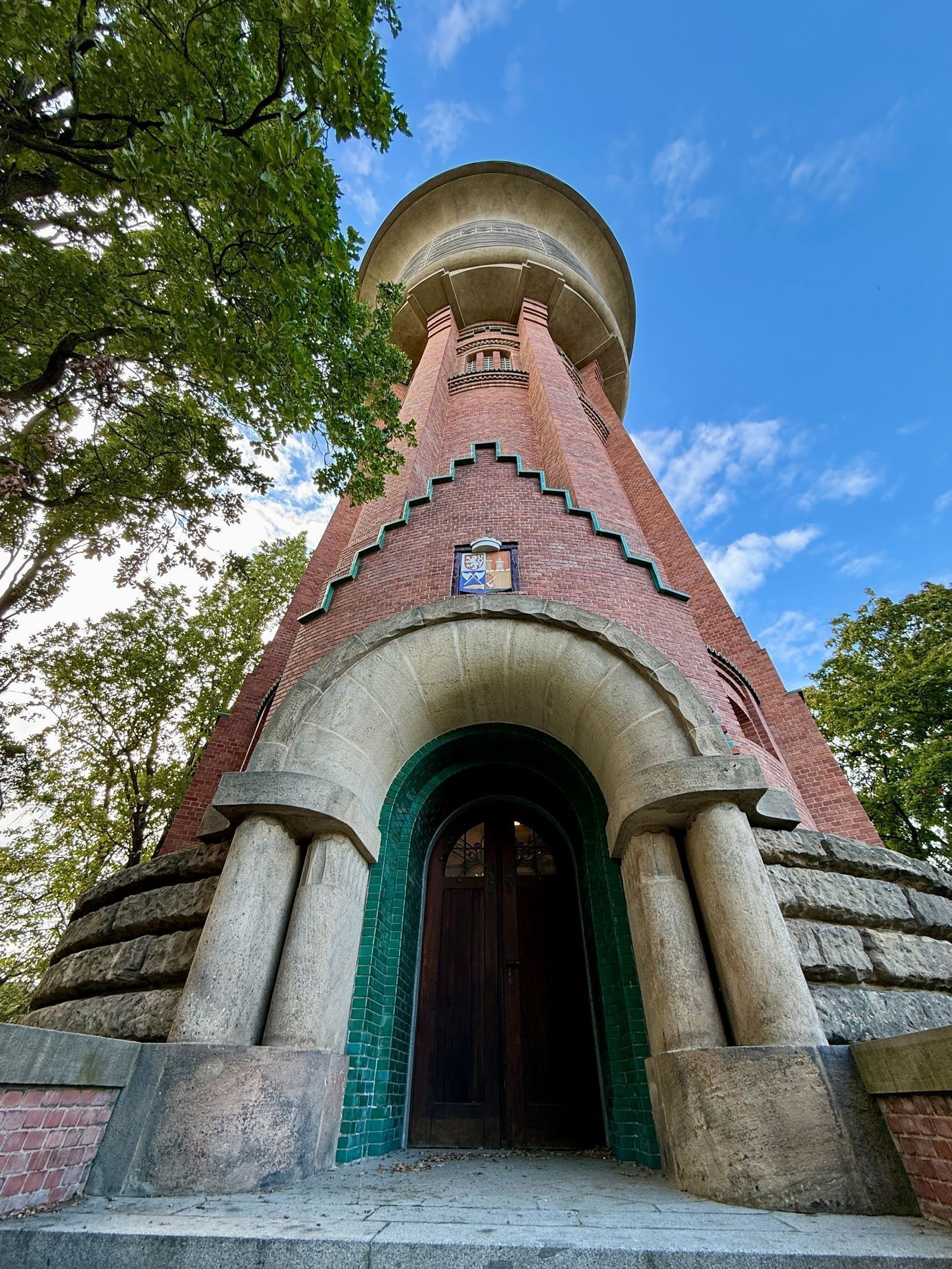 Vodárna, Michle, Vršovice, Vinohrady, Věž, Vodárenská věz, architektura, Jan Kotěra, Open House Praha, Praha