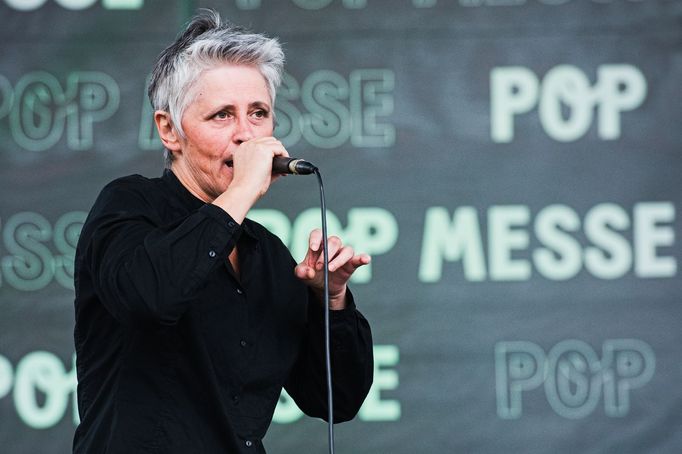 Snímek z vystoupení Moniky Načevy.