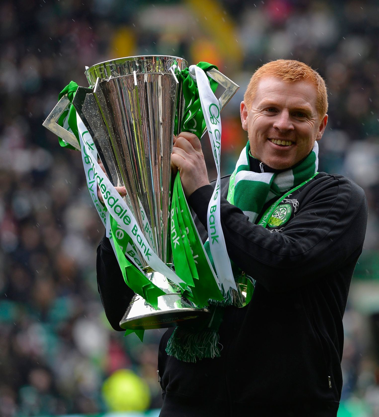 Celtic slaví titul ve skotské lize (Lennon)