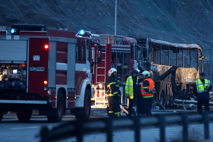 Nehoda autobusu v Bulharsku.