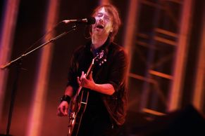 British band Radiohead played for thousands of fans and Franz Kafka