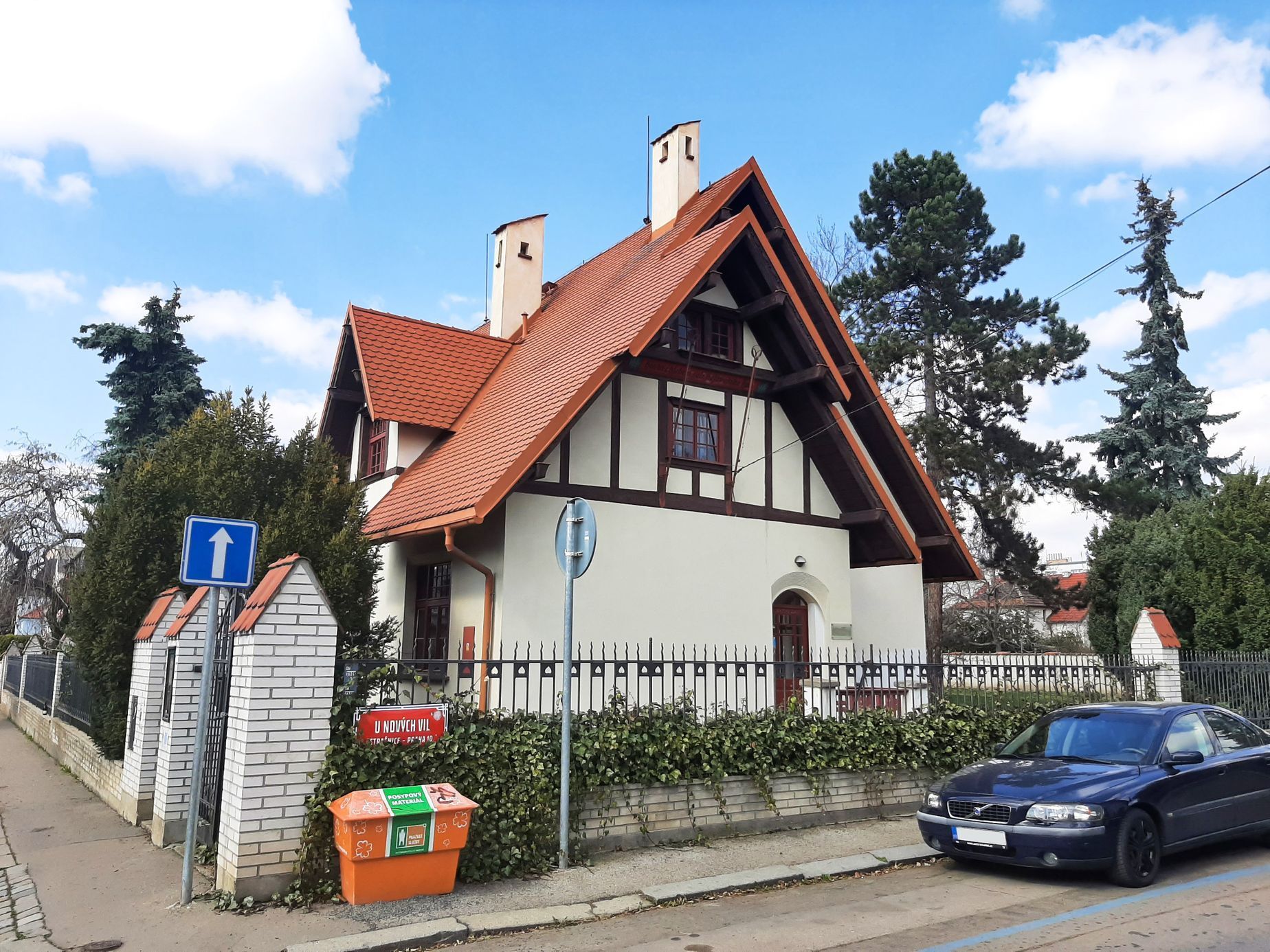Strašnice, vilová čtvrť