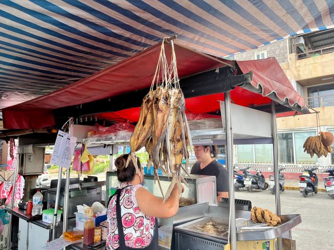 Kmen původních obyvatel Tao se tradičně živí rybolovem. Chytá "létající ryby".