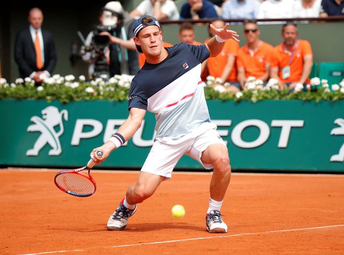 Diego Schwartzman ve čtvrtfinále French Open 2018