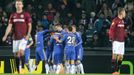 Fotbal, Evropská liga Sparta - Chelsea: radost Chelsea