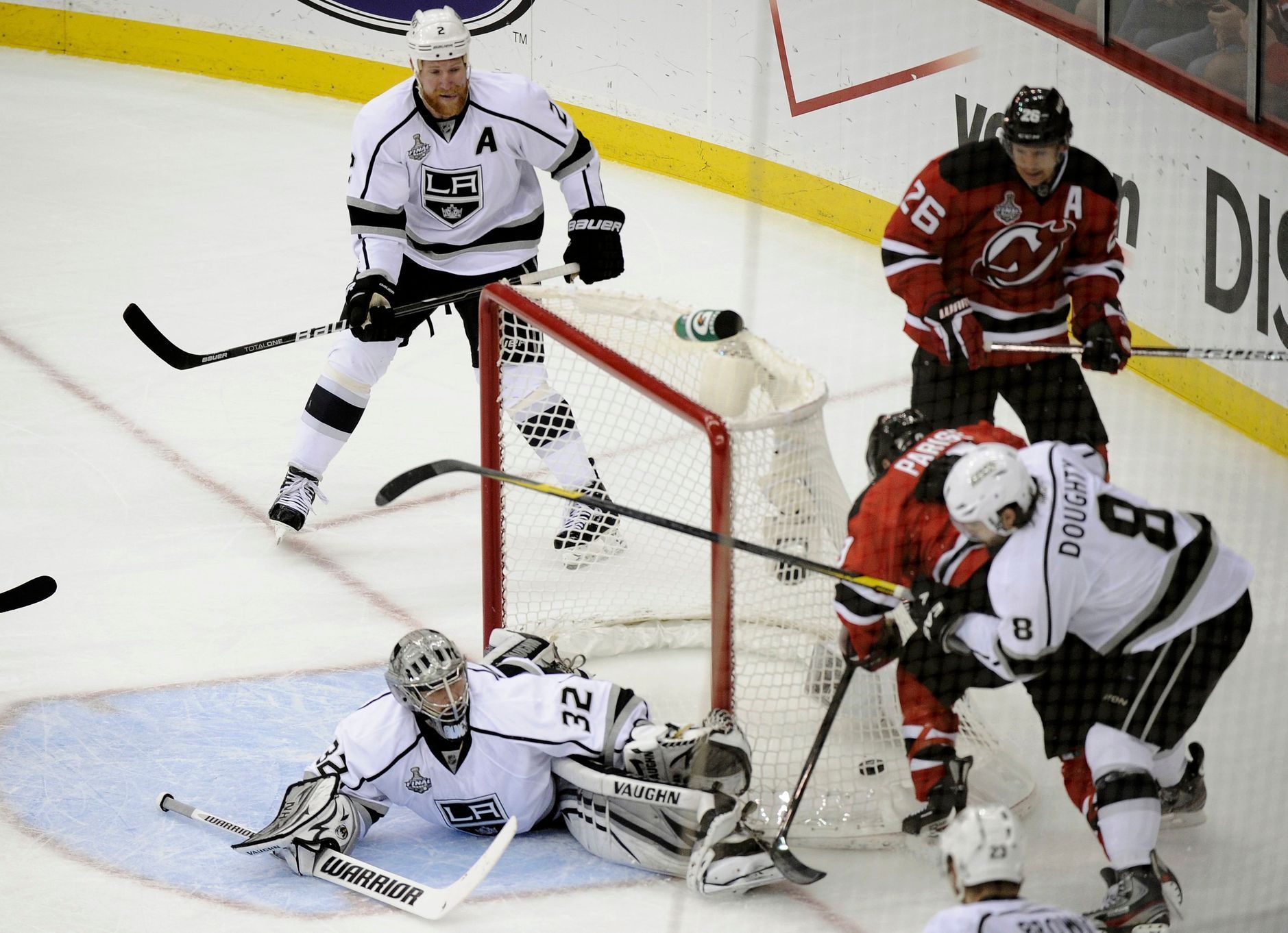Pátý zápas finále Stanley Cupu New Jersey Devils - Los Angeles Kings