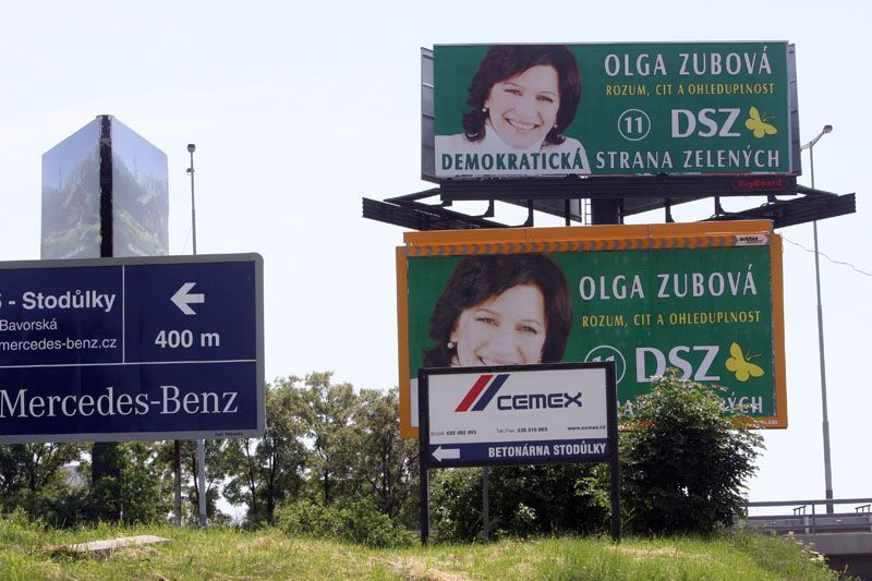 Volebební billboardy