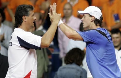 Navrátil gratuluje Berdychovi