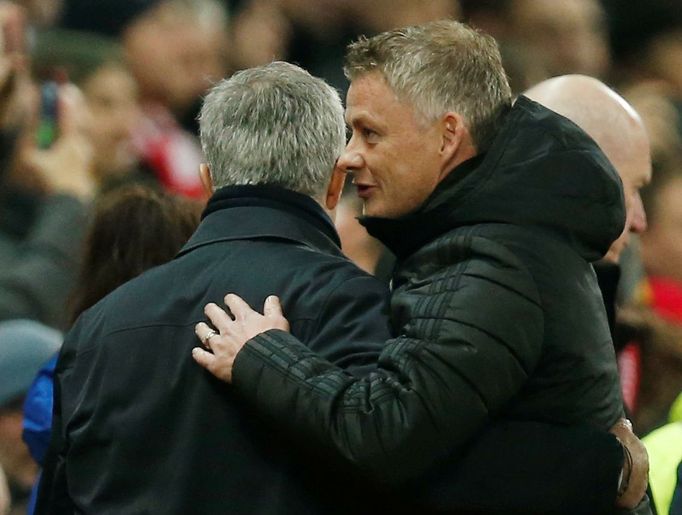 Soccer Football - Premier League - Manchester United v Tottenham Hotspur - Old Trafford, Manchester, Britain - December 4, 2019  Manchester United manager Ole Gunnar Sols