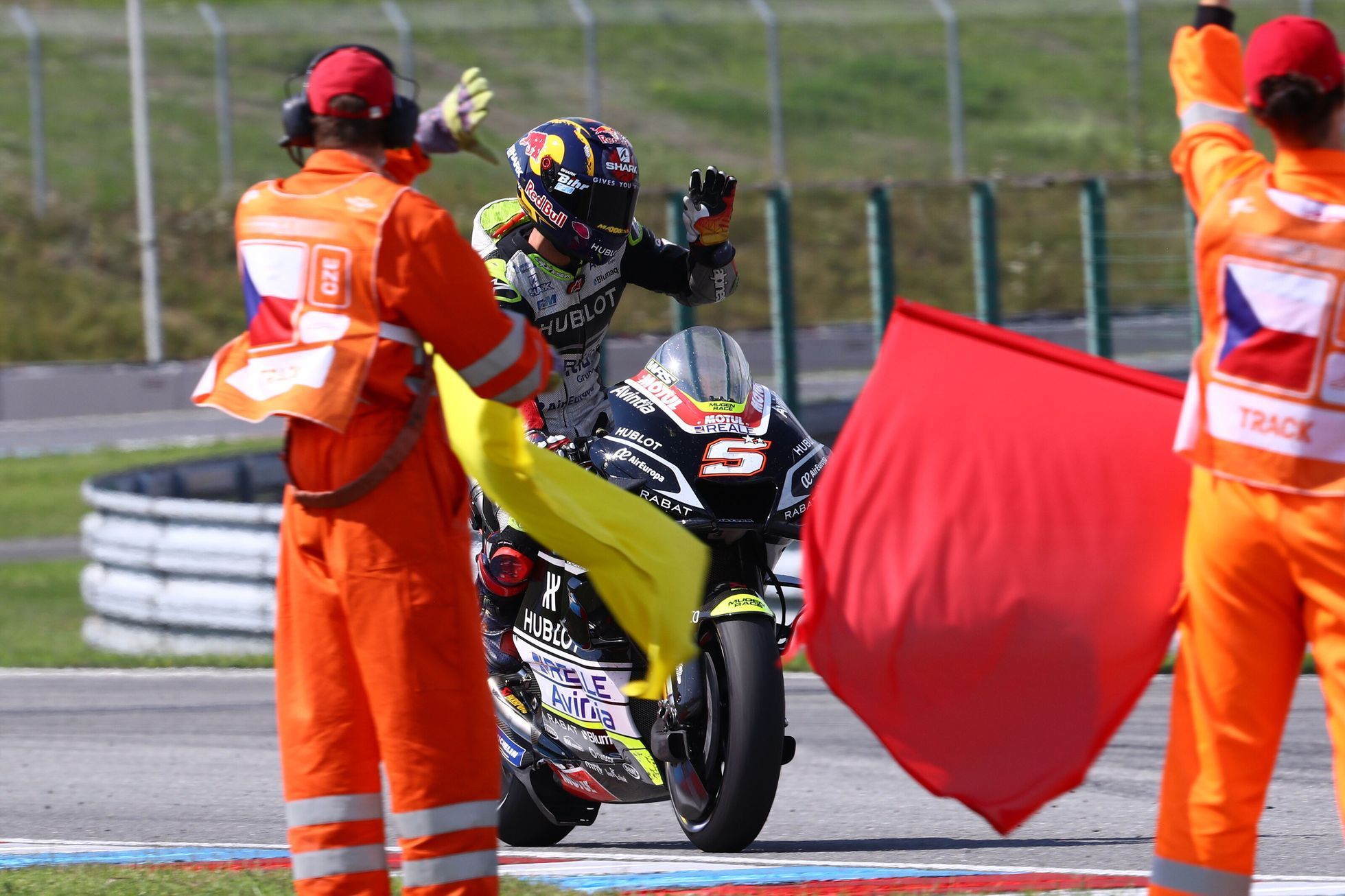 Johann Zarco na Ducati v Grand Prix České republiky třídy MotoGP v Brně 2020