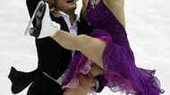 Stříbrní skončili Američané Meryl Davisová a Charlie White.