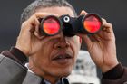 Obama nakukoval dalekohledem do KLDR, napětí vzrůstá