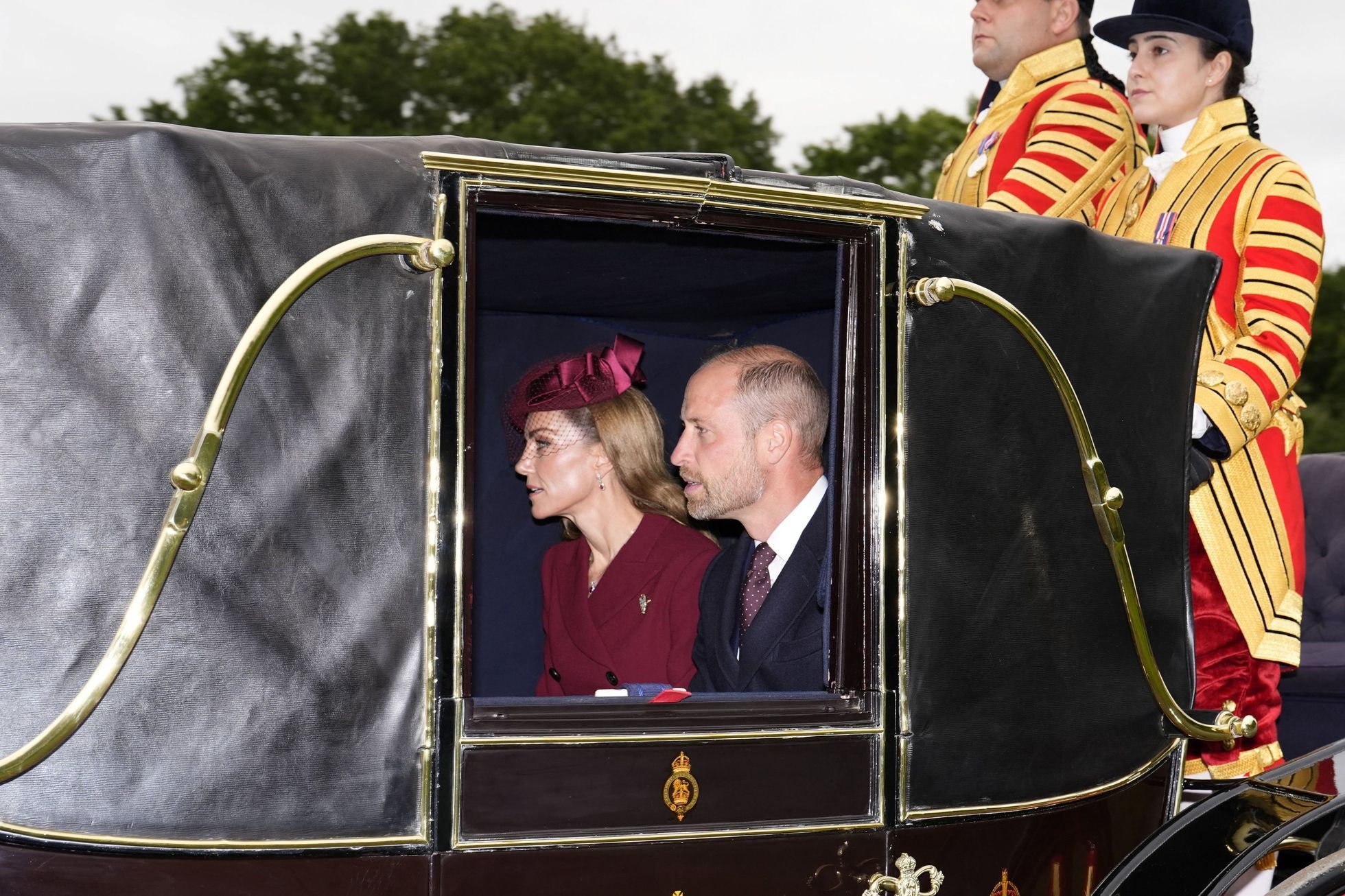 U.S. President Trump makes second state visit to Britain