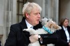 Pes britského premiéra má "milostné puzení". Johnsonovi vadí, že obskakuje lidem nohy