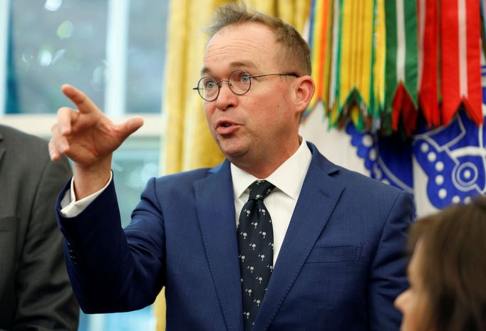 Personální šéf Bílého domu Mick Mulvaney.