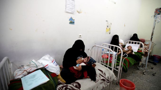 Foto: Jemen zasáhla humanitární katastrofa. Boje a hlad už zabily stovky dětí