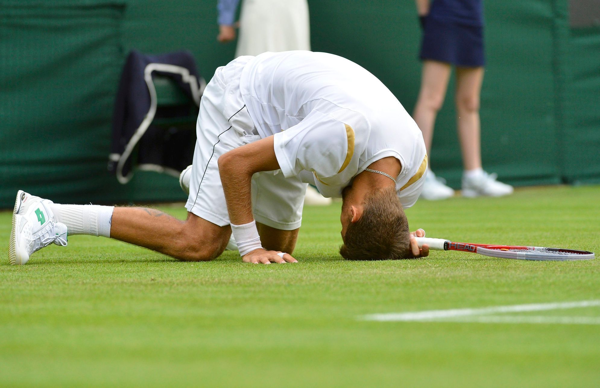Martin Kližan na Wimbledonu 2013