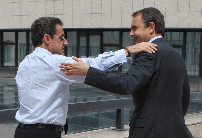 Sarkozy a Zapatero