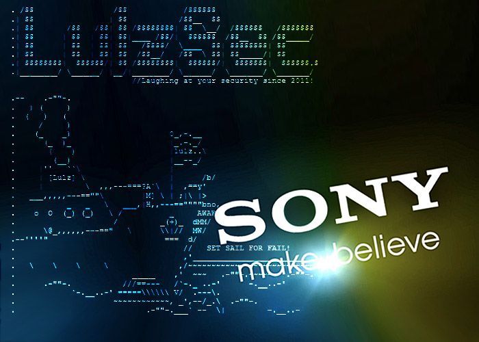 Sony a LulzSec - ilustračka
