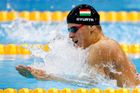 Maďar Gyurta na 200 metrů prsa doplaval v novém rekordu