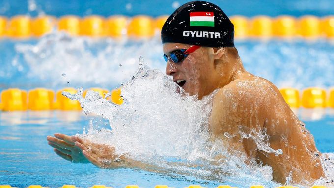 Maďarský plavec Daniel Gyurta