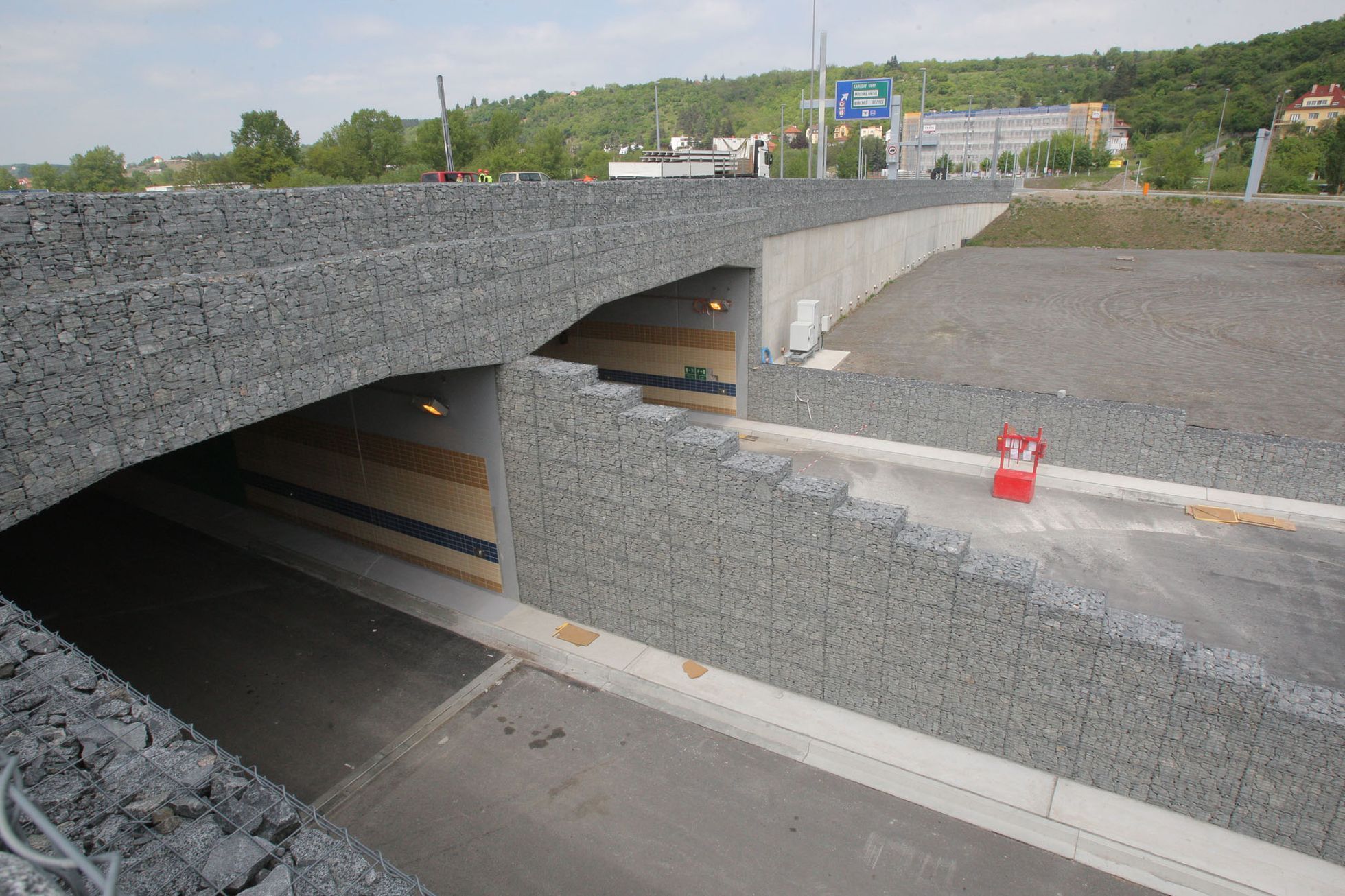 Tunel Blanka v květnu 2014