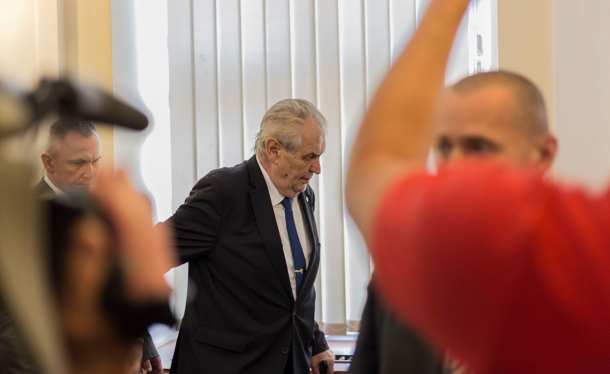 Prezident Miloš Zeman zahájil návštěvu jihu Moravy