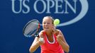 Třetí hrací den US Open 2015 (Anett Kontaveitová)