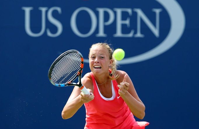 Třetí hrací den US Open 2015 (Anett Kontaveitová)