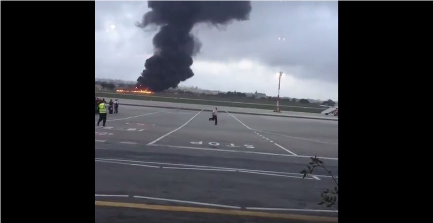 Nehoda letadla na Maltě
