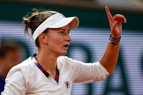 Barbora Krejčíková v prvním kole French Open 2022