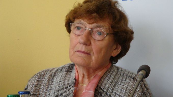 Profesorka Milena Rychnovská.