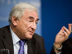 Výkonný ředitel Mezinárodního měnového fondu Dominique Strauss-Kahn