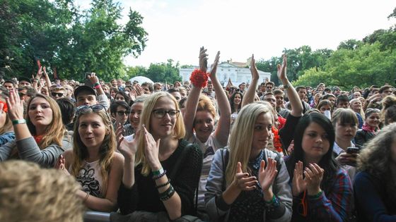 FOTO Spojené ostrovy přistály v centru Prahy