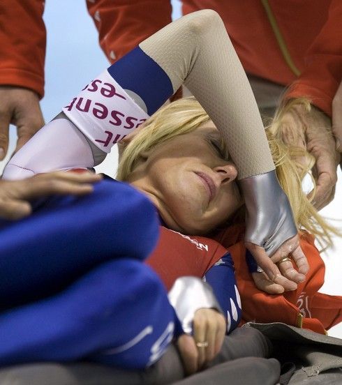 Zraněná rychlobruslařka Timmerová