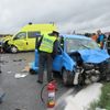 Sanitka se srazila s autem