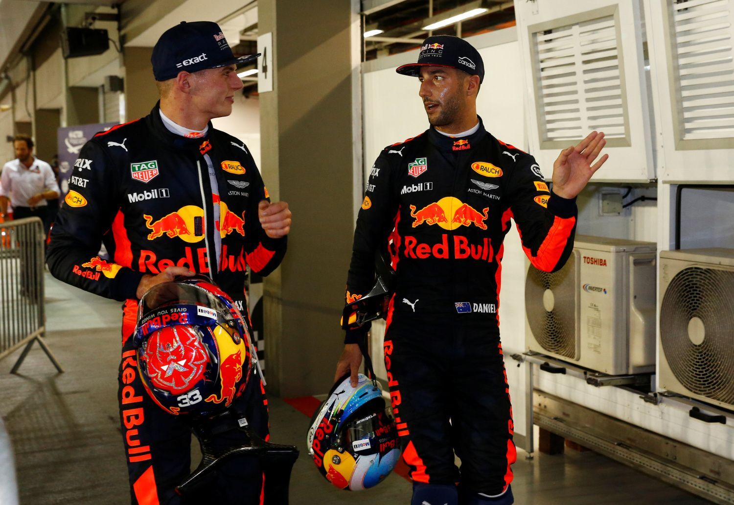 F1, VC Singapuru 2017: Max Verstappen a Daniel Ricciardo, Red Bull